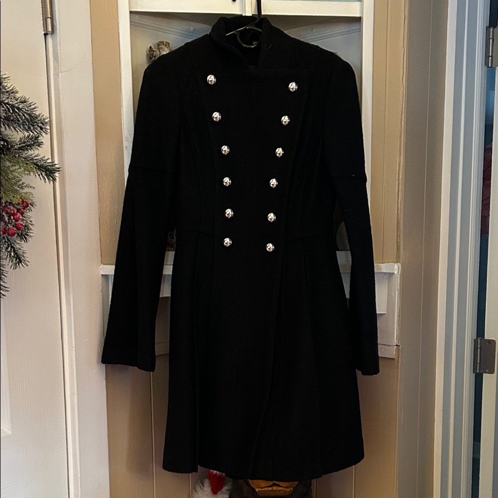 Guess Black Double-Breasted Blazer